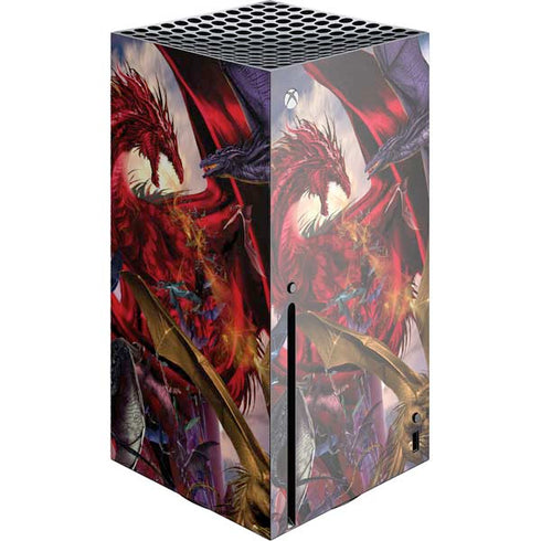 Dragon Battle by Ruth Thompson Xbox Series X Skins
